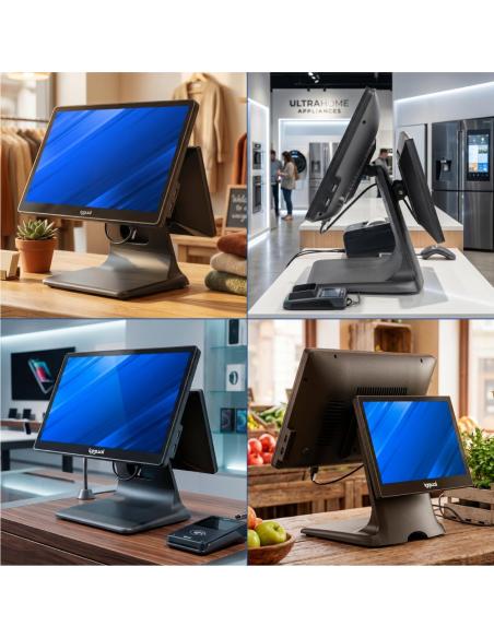 Iggual tpv dual 15,6" 11,6" 16:9 n100 8+256gb w11