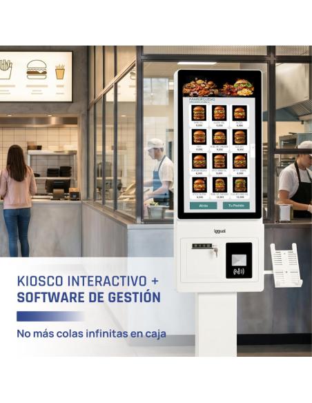 Iggual kiosco interactivo orchid 27" + software