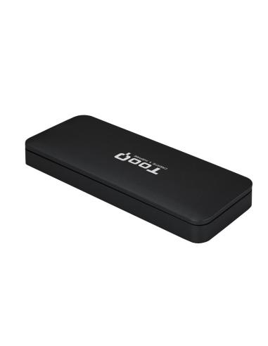 CAJA EXTERNA M.2 SSD NVME TOOQ PCIE USB3.1 GEN2 NEGRA TQE-2280B