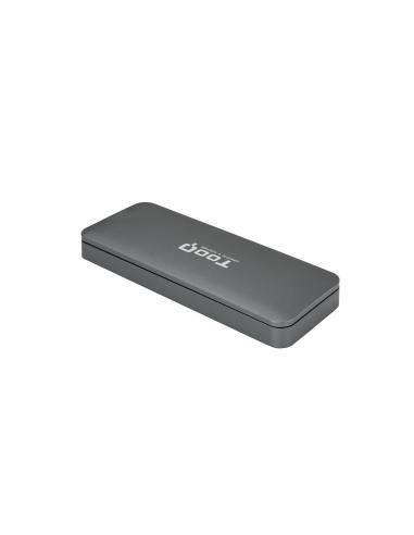 CAJA EXTERNA M.2 SSD NGFF TOOQ USB3.1 GEN1 GRIS TQE-2281G