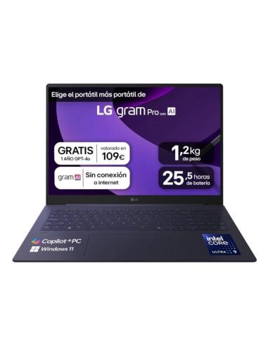 Lg 16z90ts-g.au99bn u9-288v 32gb 1tb w11h 16"