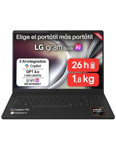 Lg 16u55u-g.au75bn amd r7-445 16gb 512gb w11h 16"