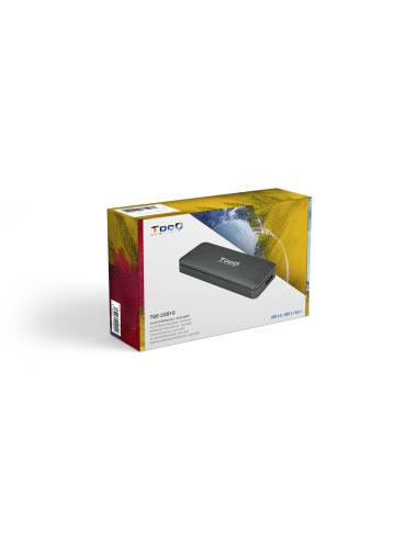 CAJA EXTERNA M.2 SSD NGFF TOOQ USB3.1 GEN1 GRIS TQE-2281G