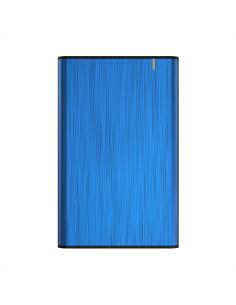 CAJA EXTERNA 2.5 9.5MM SATA A USB 3.0 3.1 GEN1 AZUL AISENS ASE-2525BLU