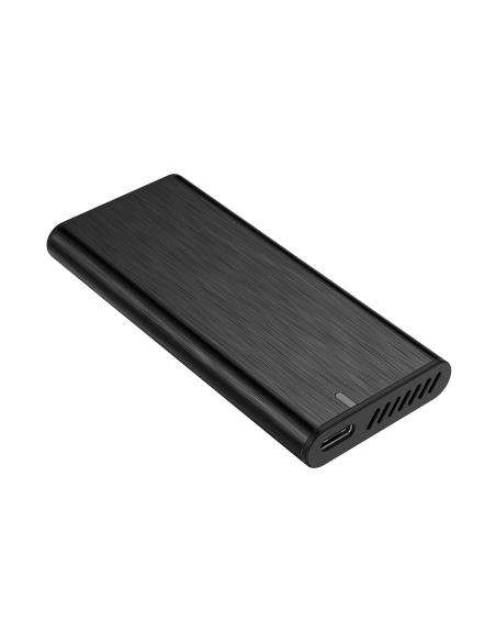 CAJA EXTERNA M.2 (NGFF) NVME A USB3.2 GEN2 NEGRA AISENS ASM2-008B