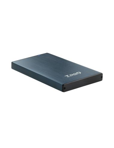 CAJA EXTERNA 2.5 TOOQ 95 MM SATA USB 3.03.1 GEN1 AZUL PACIFICO TOOQ TQE-2527PB