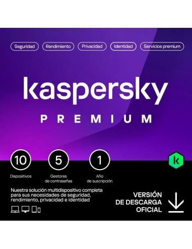 Kaspersky premium 10l/1a esd