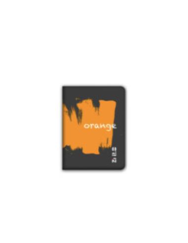 Ziron ZX005 funda para tablet 20,3 cm (8") Folio Negro, Naranja