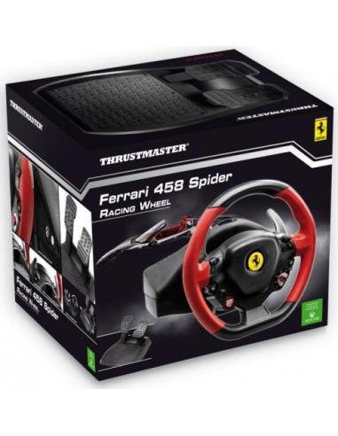 THRUSTMASTER VOLANTE + PEDALES FERRARI 458 SPIDER PARA XBOX ONE (4460105)