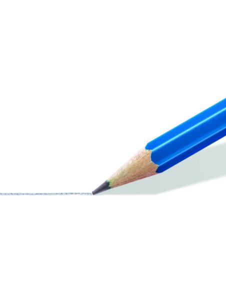ESTUCHE DE METAL CON 24 LÁPICES, GRADUACIONES STAEDTLER 100 G24