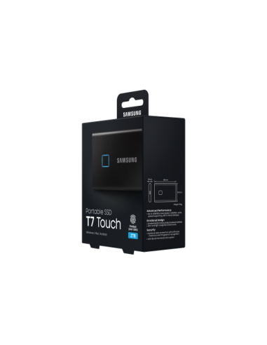 Samsung T7 Touch 2000 GB Negro