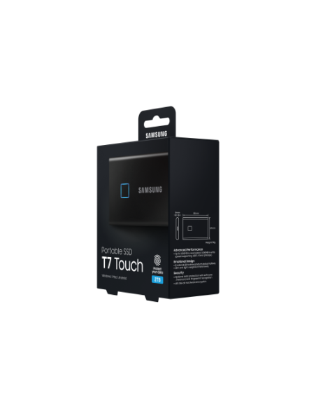 Samsung T7 Touch 2000 GB Negro
