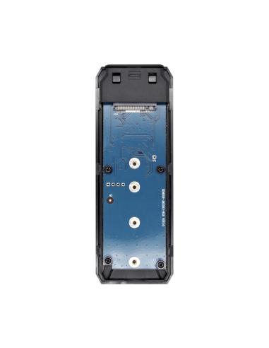 CAJA EXTERNA M.2 (NGFF) GAMING NVME A USB3.2 GEN2 NEGRA AISENS ASM2-RGB013B