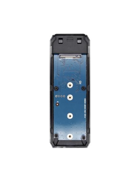 CAJA EXTERNA M.2 (NGFF) GAMING NVME A USB3.2 GEN2 NEGRA AISENS ASM2-RGB013B