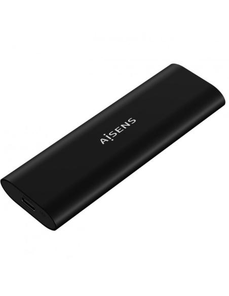 CAJA EXTERNA M.2 (NGFF) ASM2-014B SATA-NVME A USB3.1 GEN2 NEGRA AISENS ASM2-014B
