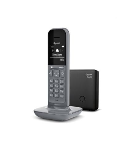 Gigaset CL390 Teléfono DECT/analógico Identificador de llamadas Gris