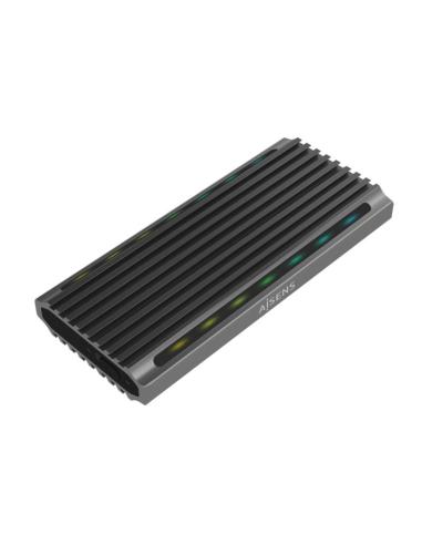 CAJA EXTERNA M.2 ASM2-RGB011GR SATA-NVME USB3.1 GEN2 GRIS AISENS ASM2-RGB011GR