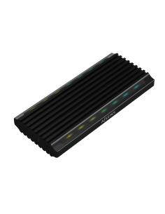 CAJA EXTERNA M.2 ASM2-RGB011GR SATA-NVME USB3.1 GEN2 NEGRA AISENS ASM2-RGB012B 2
