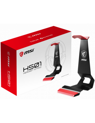 MSI HS01 HEADSET STAND auricular / audífono accesorio Soporte para auriculares