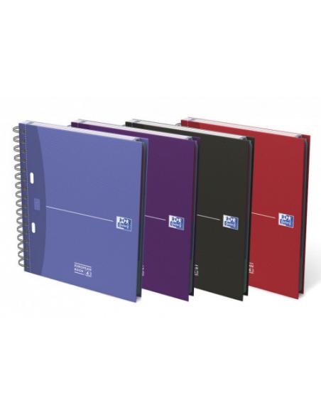 CUADERNO EUROPEANBOOK 1 TAPA EXTRADURA A5+ 100 HOJAS 5X5 COLORES SURTIDOS ESSENTIALS 3SEP OXFORD 100100314