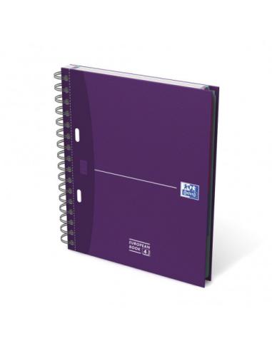 CUADERNO EUROPEANBOOK 1 TAPA EXTRADURA A5+ 100 HOJAS 5X5 COLORES SURTIDOS ESSENTIALS 3SEP OXFORD 100100314