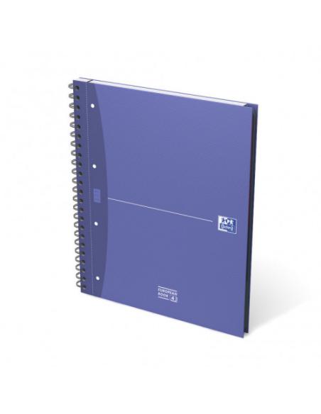CUADERNO EUROPEANBOOK 4 TAPA EXTRADURA A4+ 120 HOJAS 5X5 COLORES SURTIDOS ESSENTIALS OXFORD 100104738