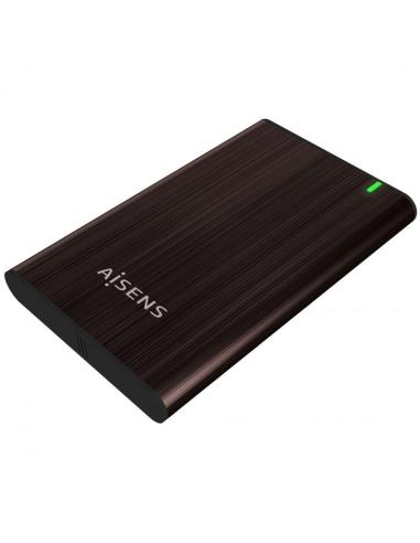CAJA EXTERNA 2.5 ASE-2525BWN 9.5MM SATA A USB3.1 GEN1 MARRON AISENS ASE-2525BWN