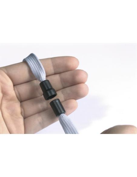 CAJA DE 10 CINTAS PARA IDENTIFICADOR EN TEXTIL ANCHO 10MM COLOR GRIS DURABLE 8119-10