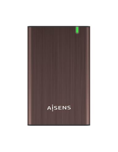 CAJA EXTERNA 2.5 ASE-2525BWN 9.5MM SATA A USB3.1 GEN1 MARRON AISENS ASE-2525BWN