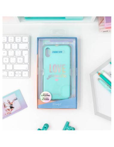 CARCASA IPHONE X/XS THE POWERFUL COLLECTION-LOVE YOURSELFIE MR. WONDERFUL WOA09593EN