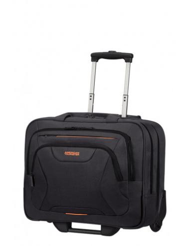 MALETÍN CON RUEDAS PARA PORTÁTIL DE 15,6" COMPARTIMENTO PARA ROPA 230X440X380 MM NEGRO AMERICAN TOURISTER SA33G006 NE
