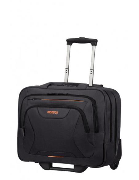 MALETÍN CON RUEDAS PARA PORTÁTIL DE 15,6" COMPARTIMENTO PARA ROPA 230X440X380 MM NEGRO AMERICAN TOURISTER SA33G006 NE