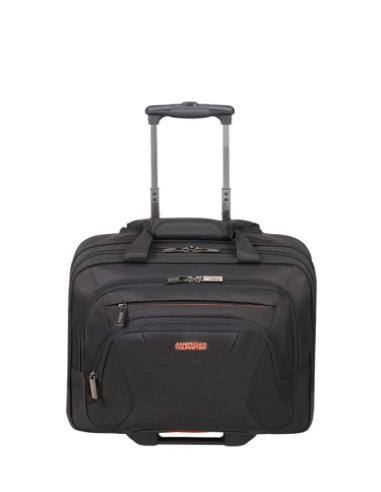 MALETÍN CON RUEDAS PARA PORTÁTIL DE 15,6" COMPARTIMENTO PARA ROPA 230X440X380 MM NEGRO AMERICAN TOURISTER SA33G006 NE