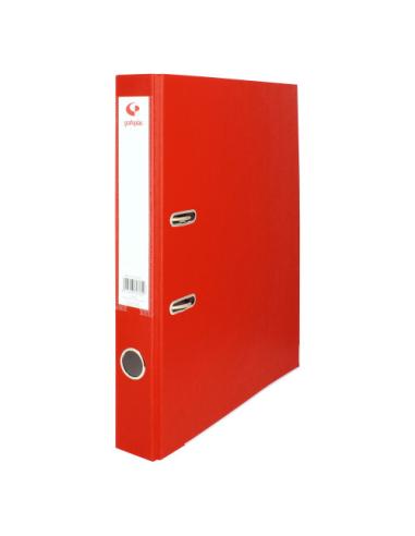 ARCHIVADOR PALANCA 45 COLOR ROJO A4 LOMO ESTRECHO 290X320X55 GRAFOPLAS 17269351