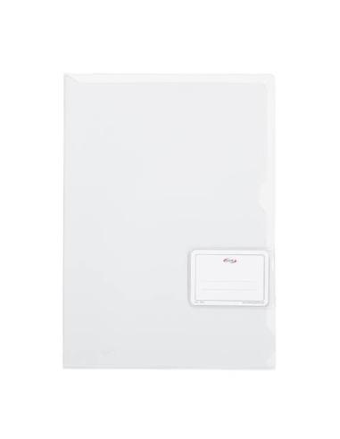 DOSSIERS CON TARJETERO EXTRA PVC EN TRANSPARENTE PARDO 315000