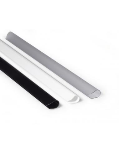 CAJA 25 LOMERAS DE PLASTICO A4 DE 9 MM NEGRO DURABLE 2909-01