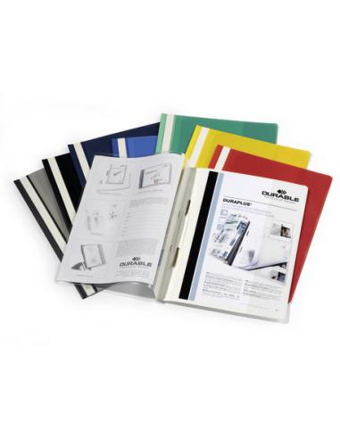 DOSSIER FASTENER DURAPLUS A4 PVC AZUL OSCURO DURABLE 2579-07