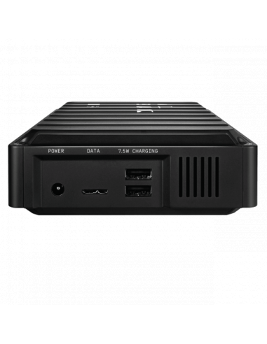 Western Digital D10 disco duro externo 8000 GB Negro, Blanco