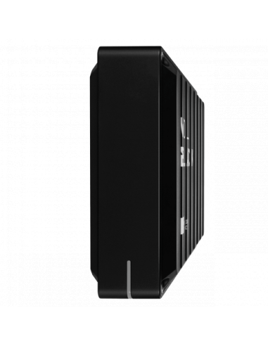 Western Digital D10 disco duro externo 8000 GB Negro, Blanco