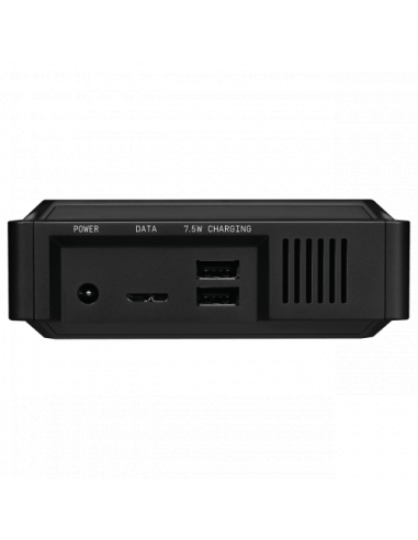 Western Digital D10 disco duro externo 8000 GB Negro, Blanco