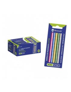 BLISTER 10 BARRAS DE PEGAMENTO SILICONA GLITTER 7,2 X 100 MM. BISMARK 327111