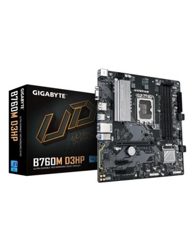 PLACA BASE GIGABYTE B760M D3HP DDR5 MICRO ATX / 1700 / 4XDDR5 / 2XDP - HDMI - VGA / B760M D3HP DDR5