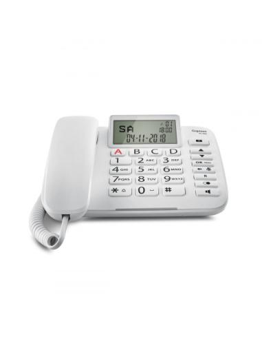 Gigaset DL380 Teléfono analógico Blanco Identificador de llamadas