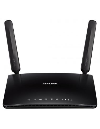 TP-LINK TL-MR6400 router inalámbrico Banda única (2,4 GHz) Ethernet rápido 3G 4G Negro
