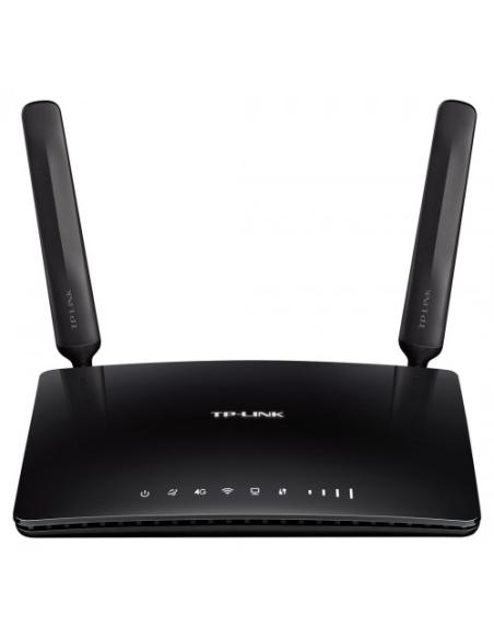 TP-LINK TL-MR6400 router inalámbrico Banda única (2,4 GHz) Ethernet rápido 3G 4G Negro