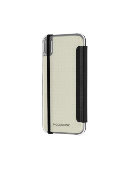 Moleskine ET9CBPXRCLR funda para teléfono móvil 15,5 cm (6.1") Folio Negro, Transparente