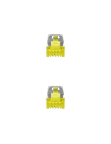 Nanocable Cable de red latiguillo RJ45 LSZH Cat.6A SFTP AWG26, Gris, 7.0 m