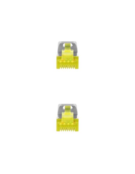 Nanocable Cable de red latiguillo RJ45 LSZH Cat.6A SFTP AWG26, Gris, 7.0 m