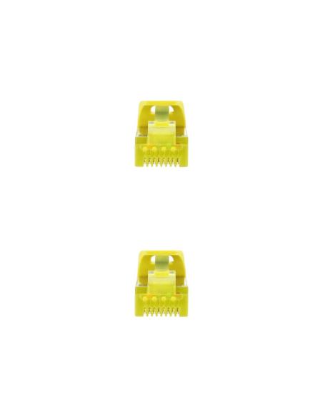 Nanocable Cable de red latiguillo RJ45 LSZH Cat.6A SFTP AWG26, Amarillo, 3.0 m