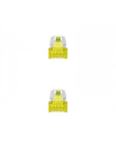 Nanocable Cable de red latiguillo RJ45 LSZH Cat.6A SFTP AWG26, Blanco, 3.0 m